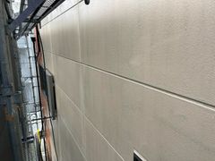 外壁 シール施工途中