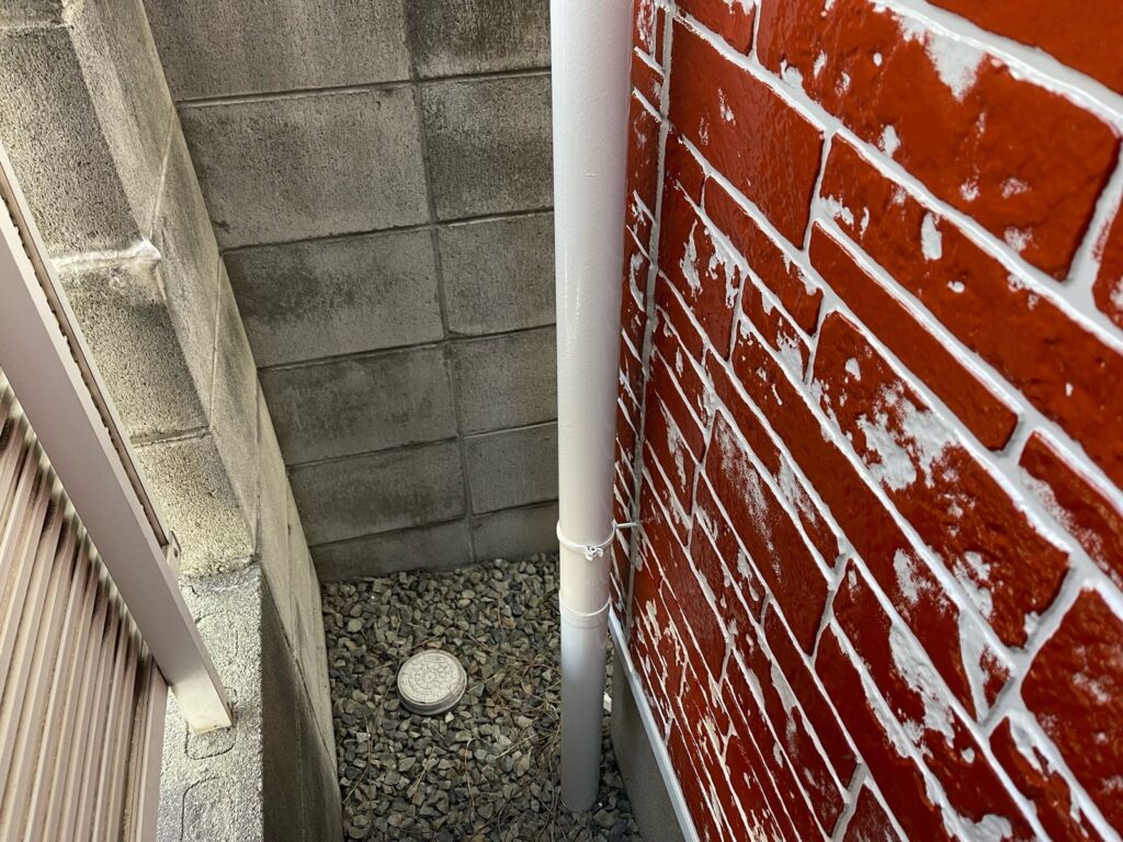 雨樋 付帯部 塗装完了