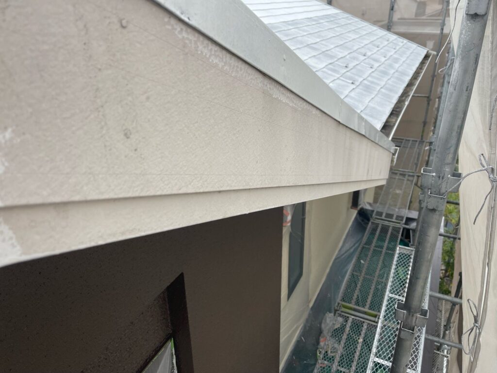 破風板 付帯部 塗装前