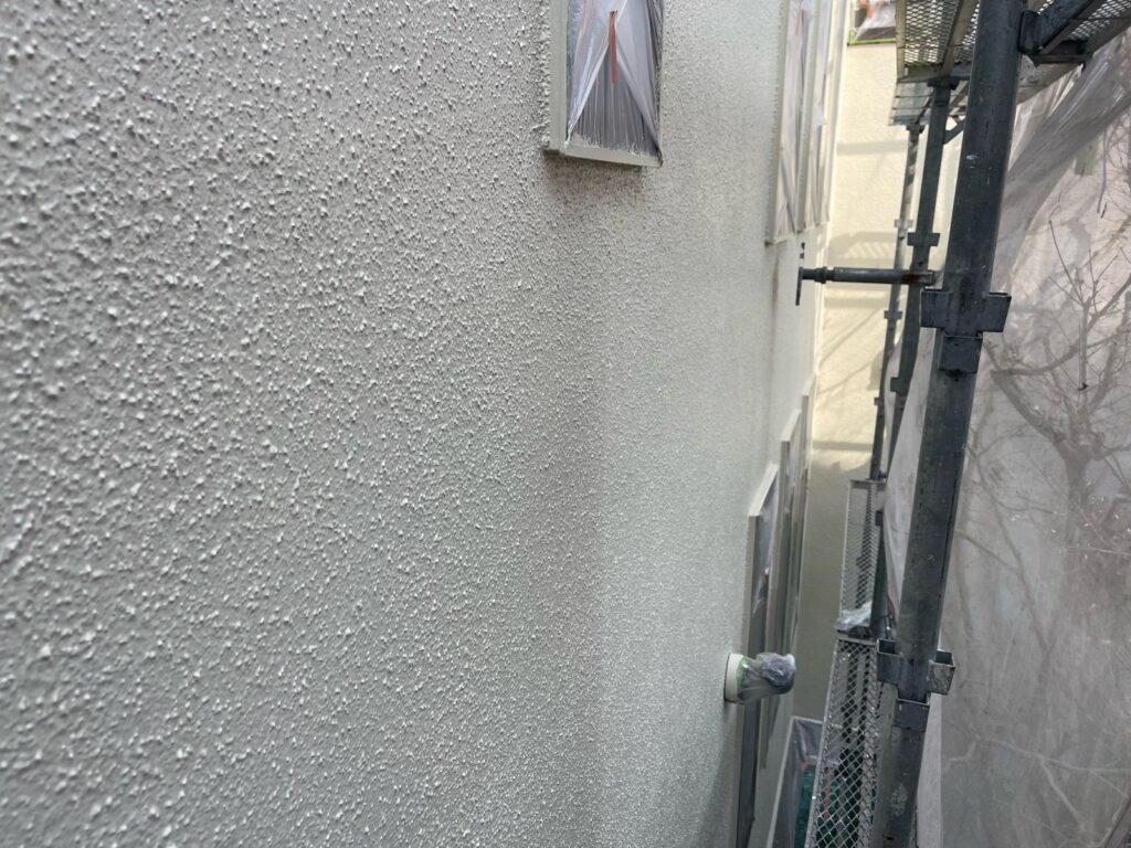 外壁 上塗り完了