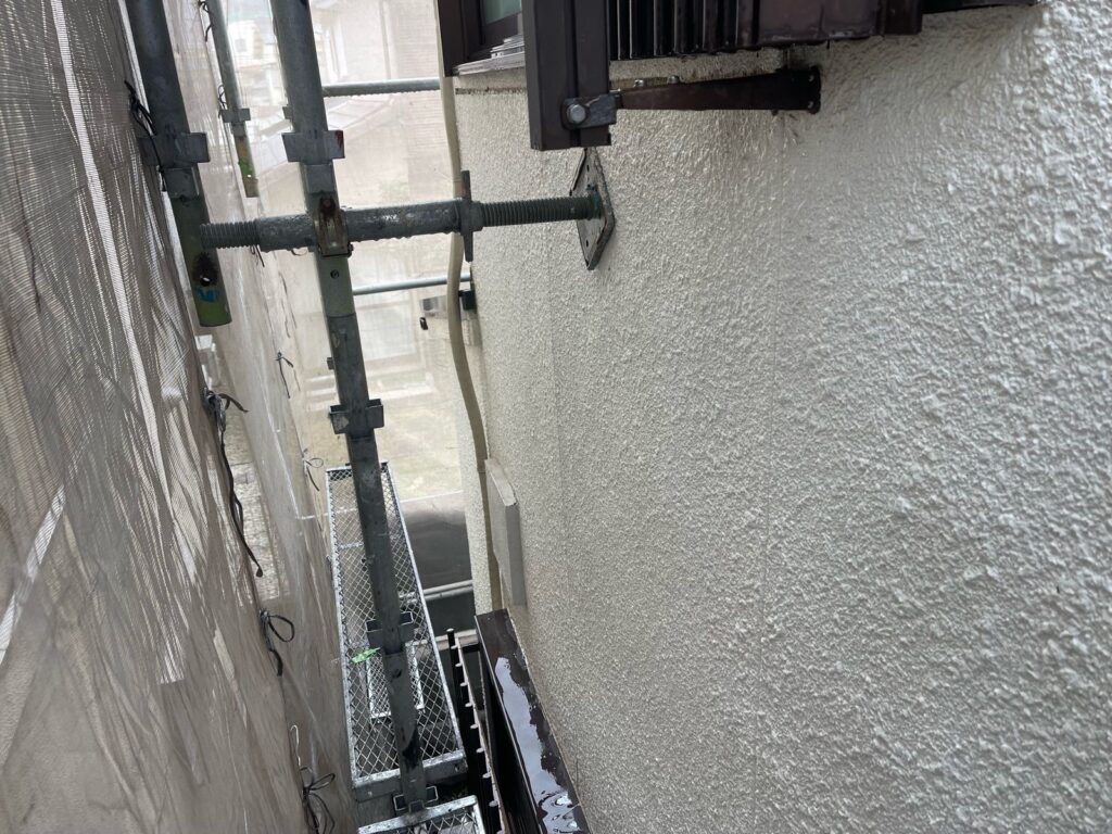 外壁 高圧洗浄後