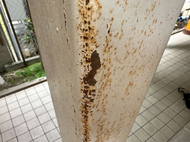 錆び 鉄部