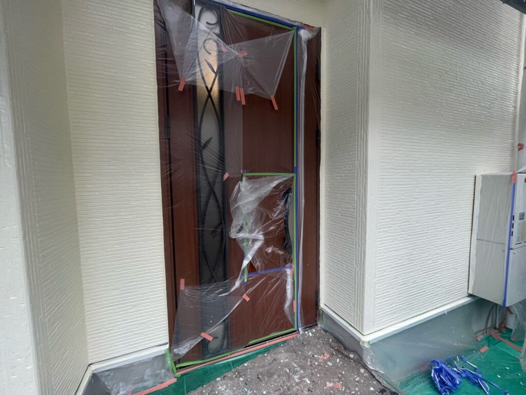 外壁 中塗り完了