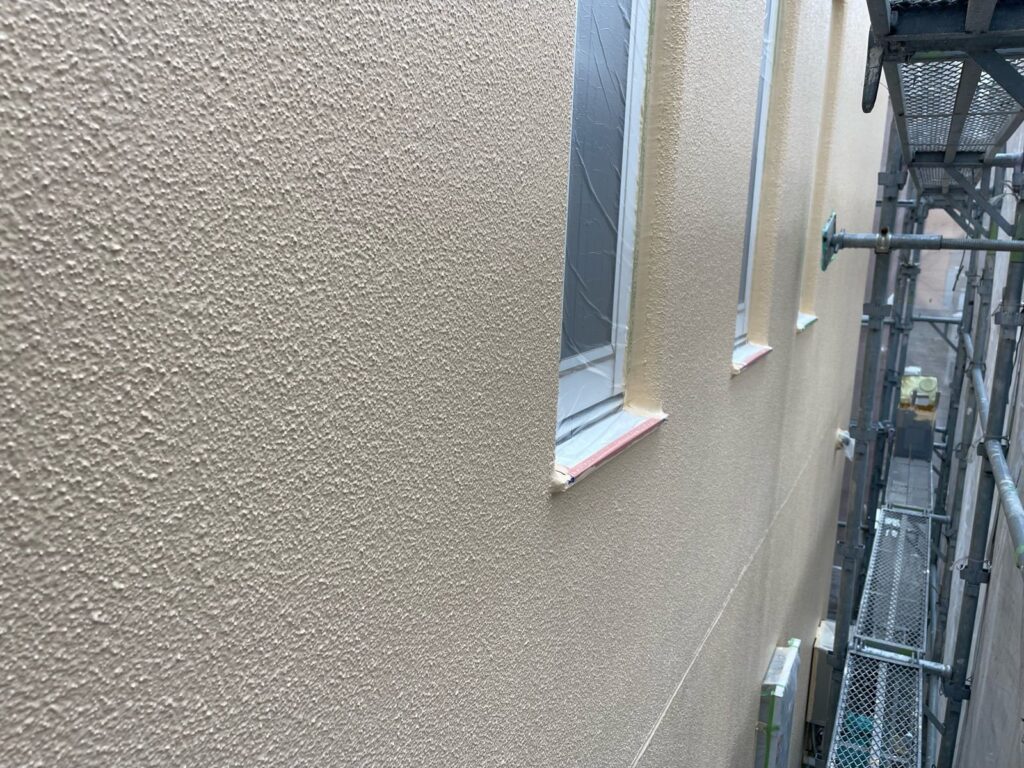外壁 中塗り完了