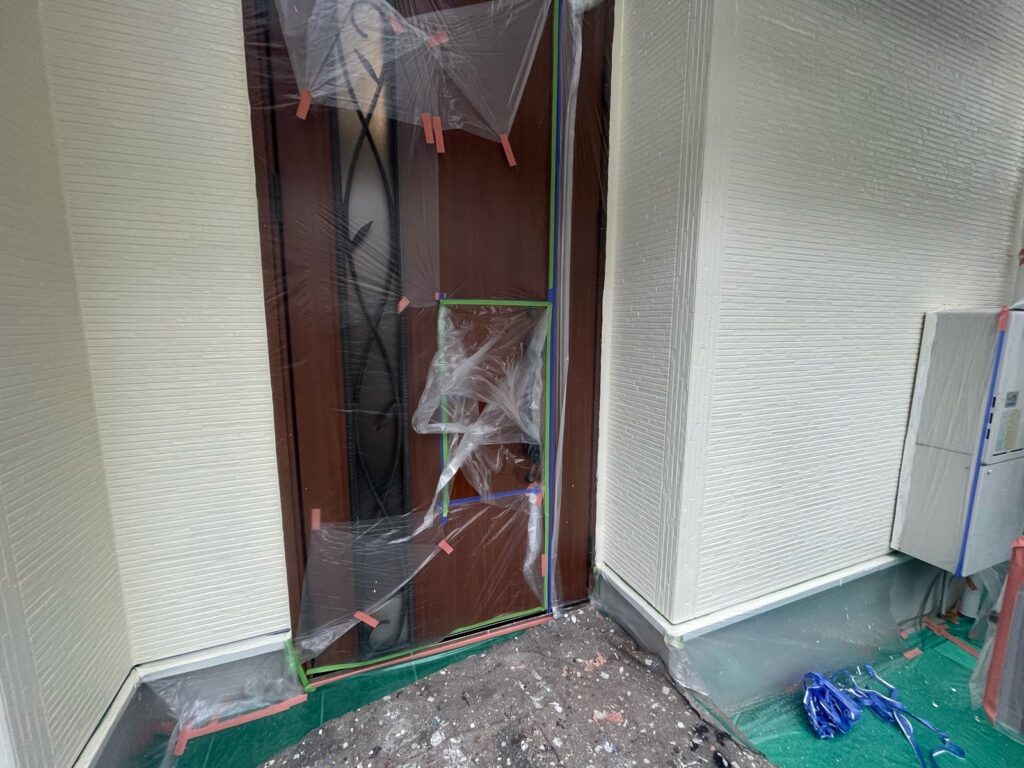 外壁 上塗り完了