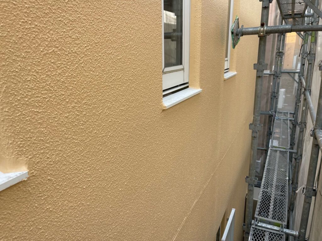 外壁 上塗り完了