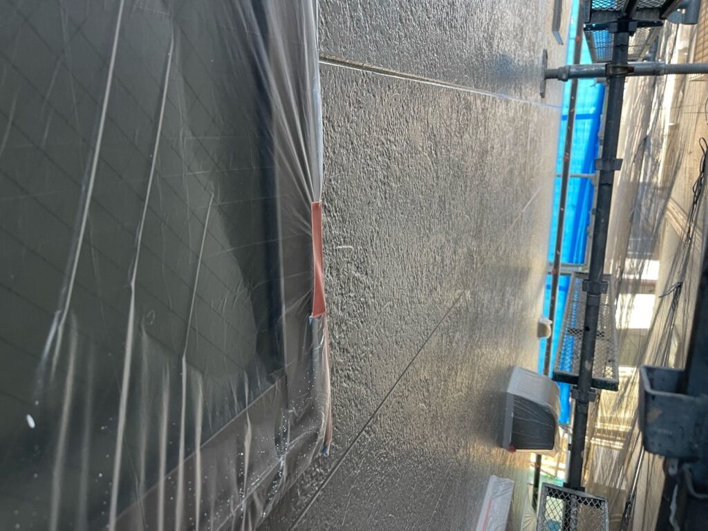 外壁 中塗り完了