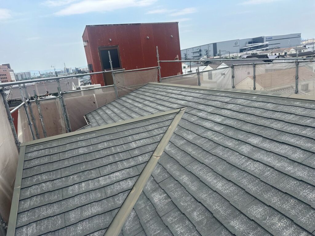 屋根 下塗り前