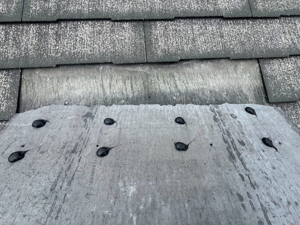 屋根工事 新品屋根材張替作業
