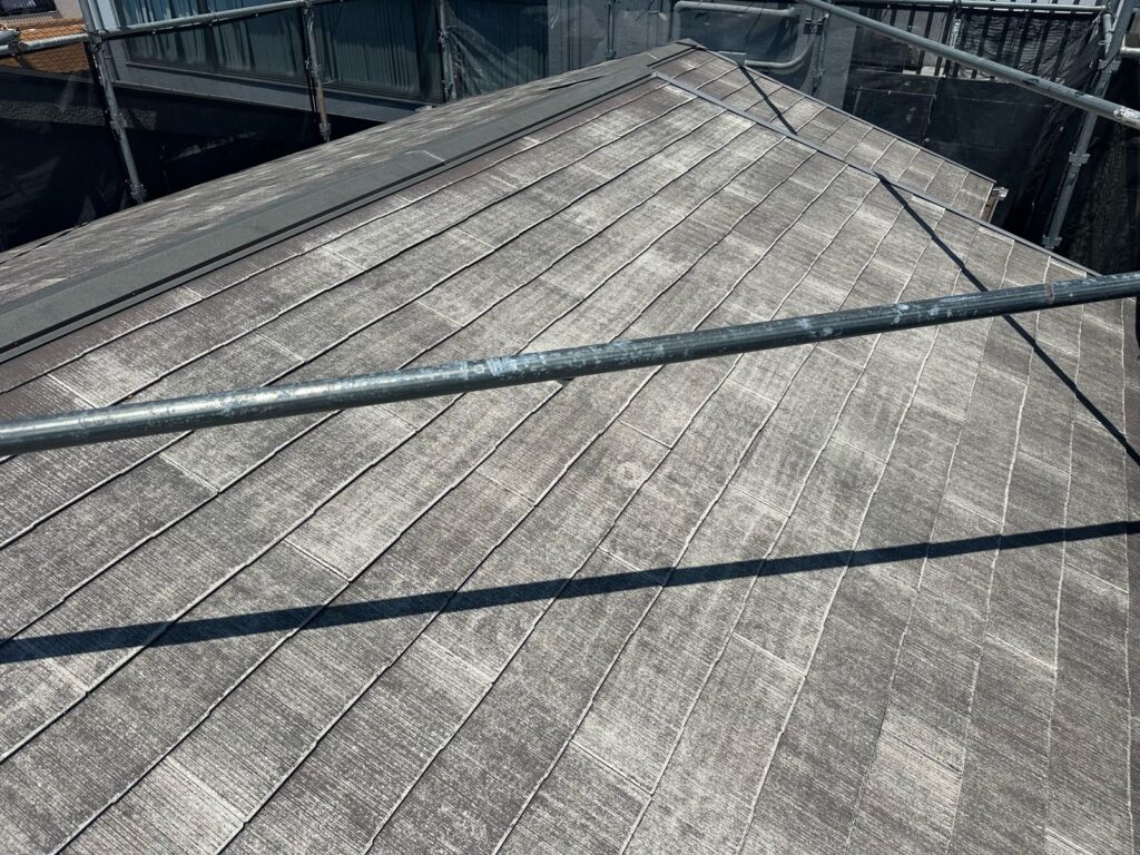 屋根　下塗り前