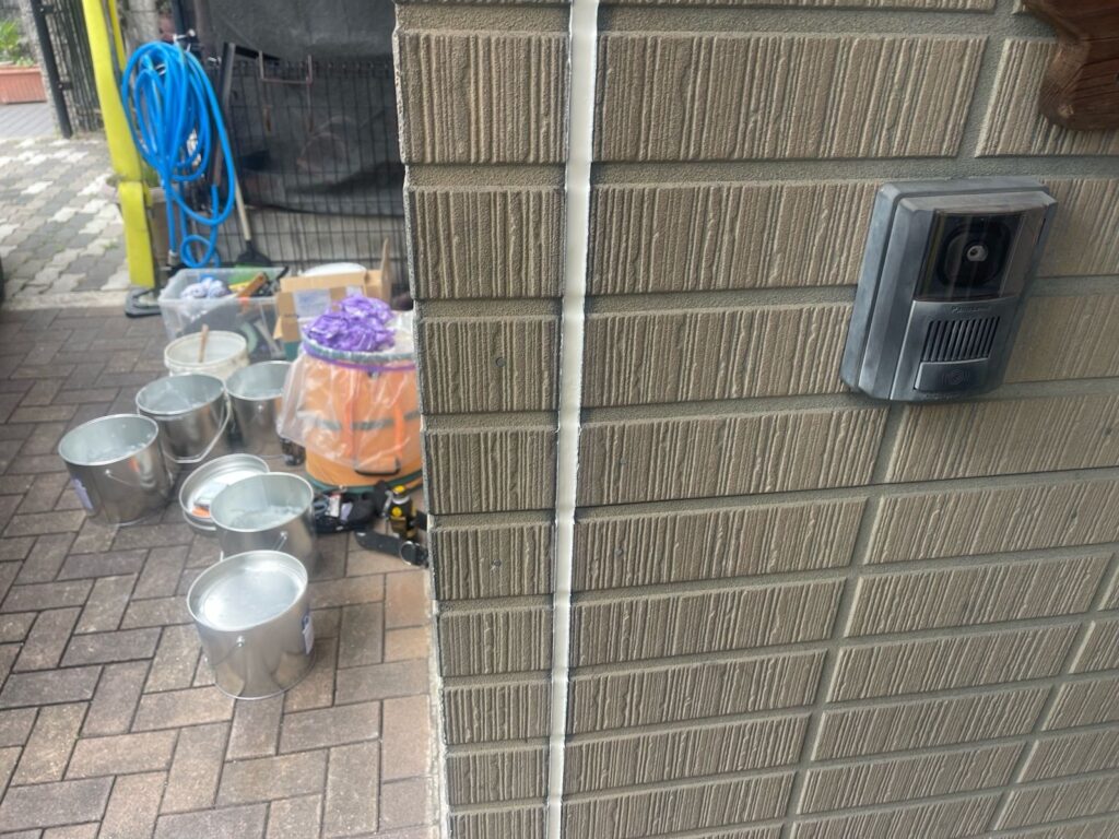 外壁 シール施工完了