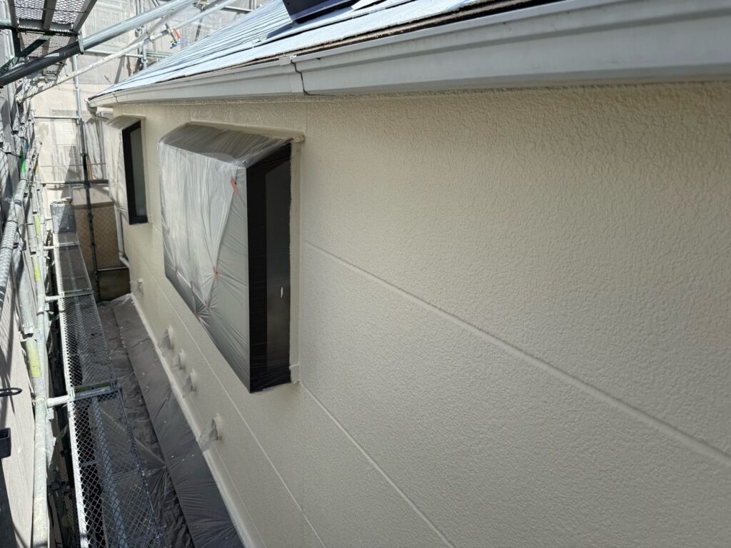 外壁　上塗り完了