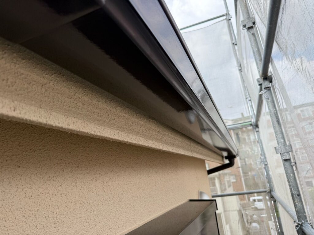 雨樋　付帯部　塗装完了