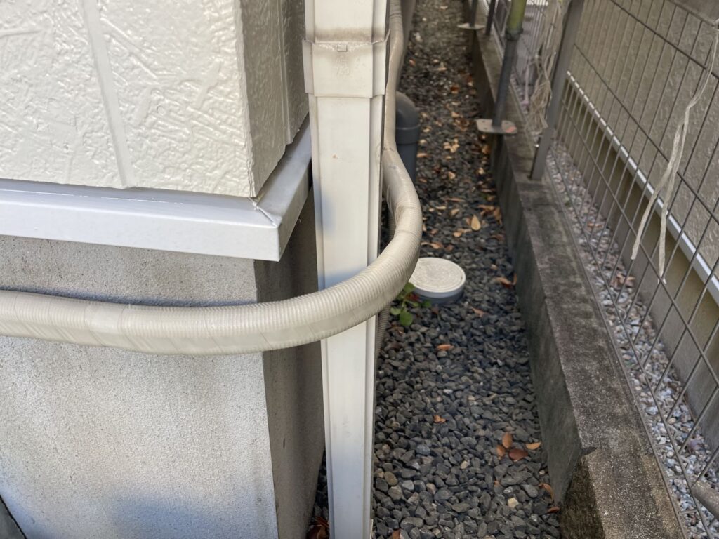 付帯部 塗装前 雨樋