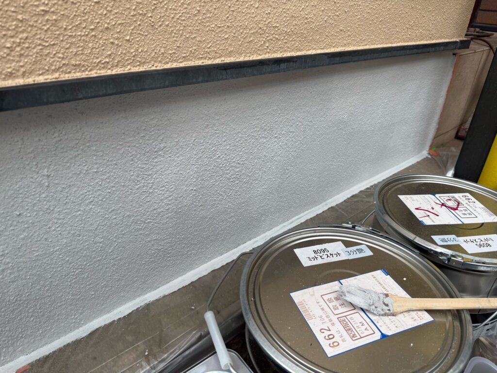 基礎　下塗り完了