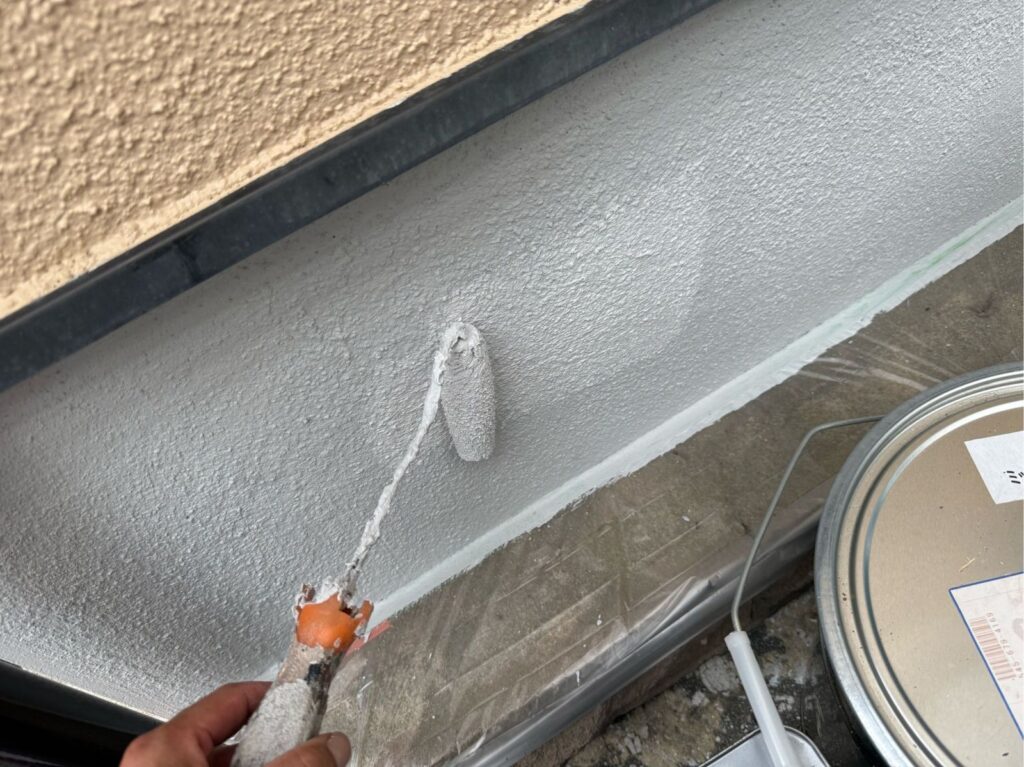 基礎　上塗り手元