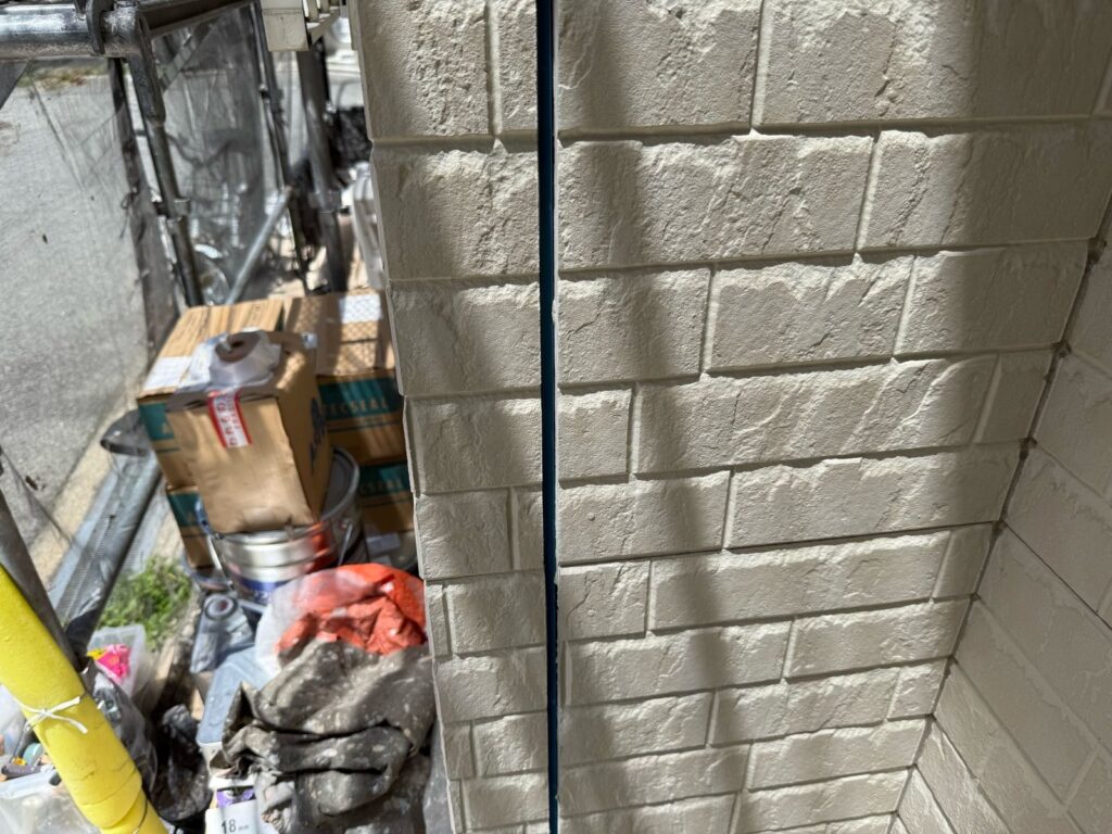 外壁　シール撤去後