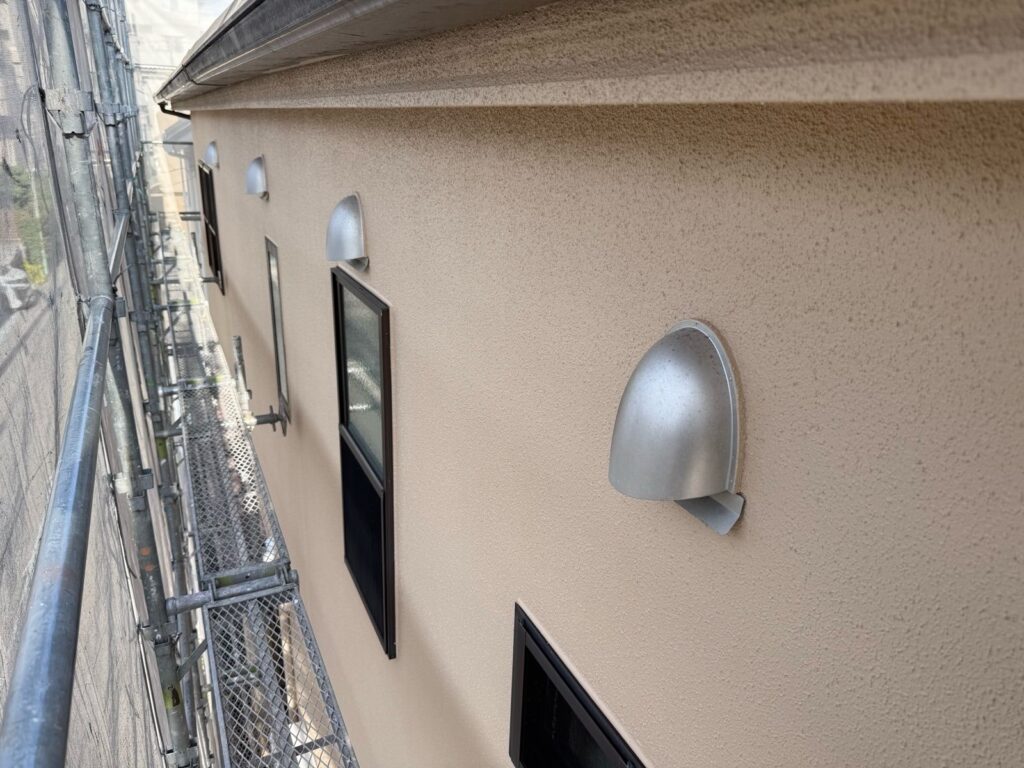 外壁　上塗り完了