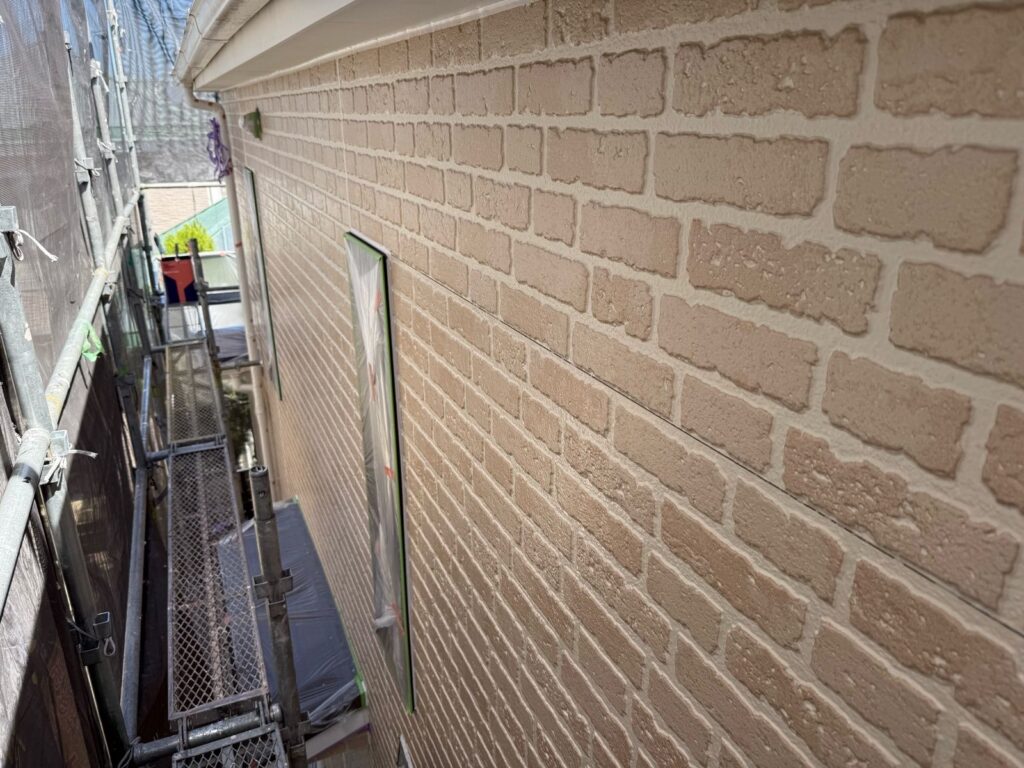 外壁　上塗り完了