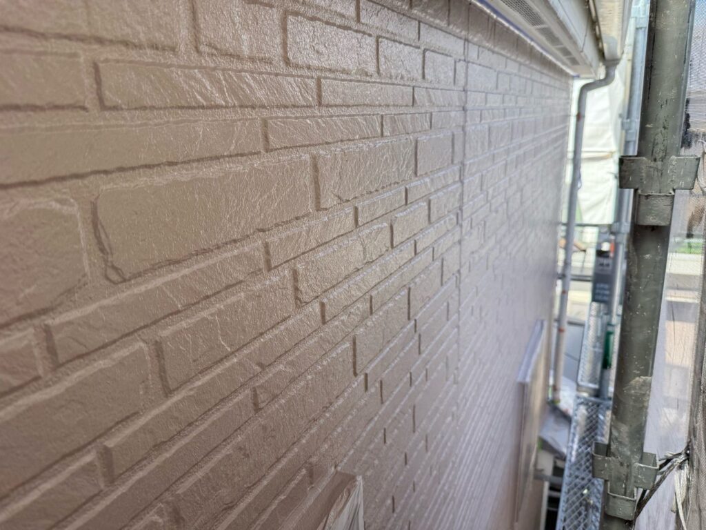 外壁　上塗り完了