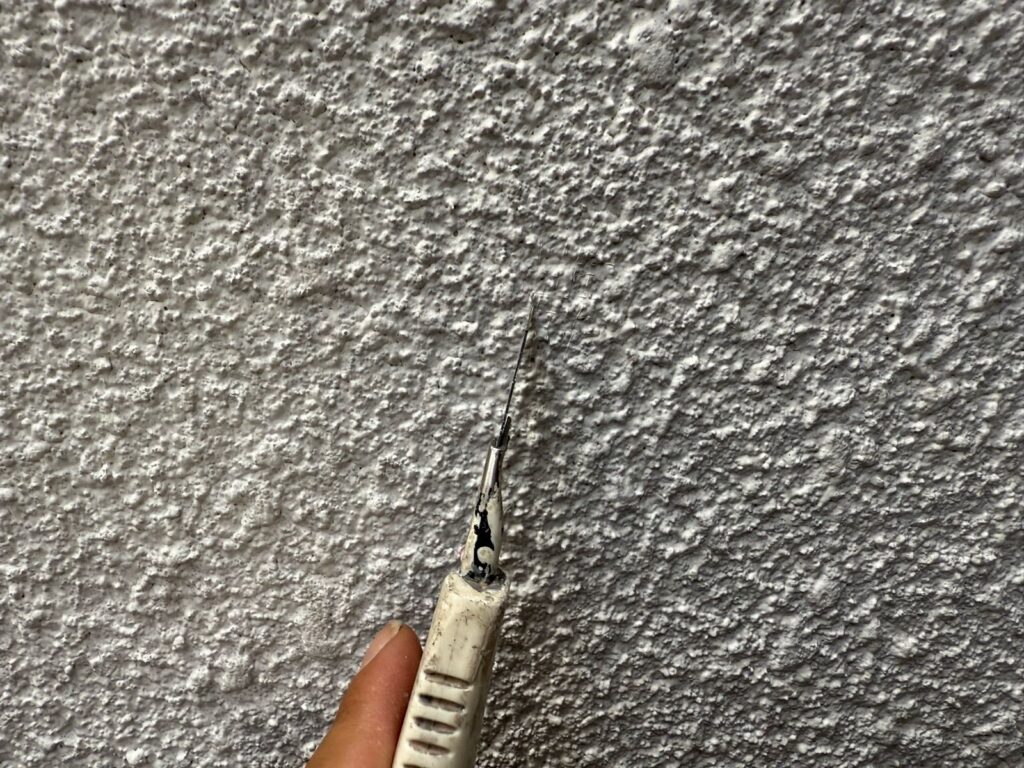 パッチテスト　カッター切込み