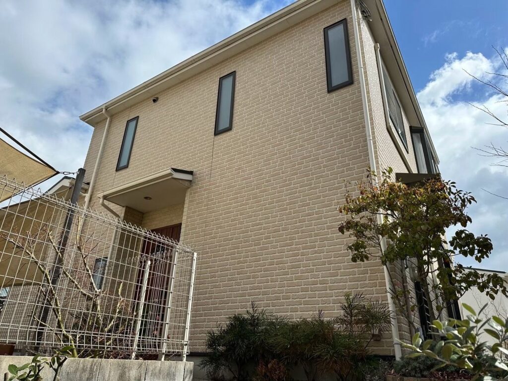 足場組立前　全景