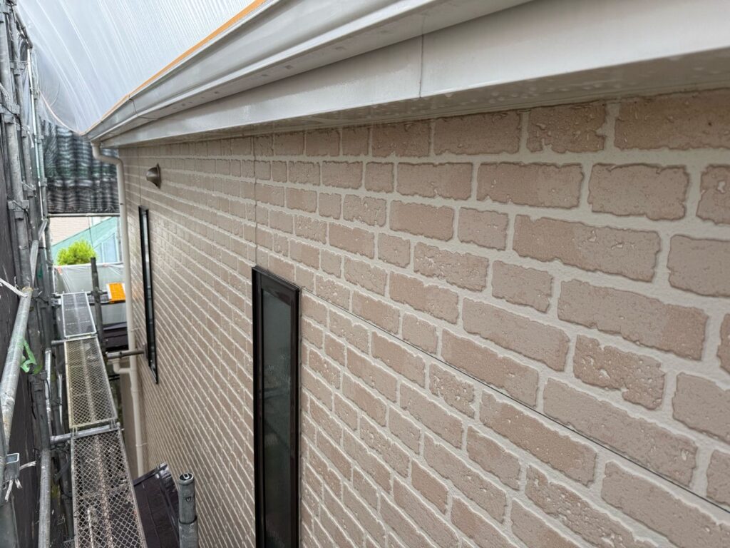 外壁　高圧洗浄後