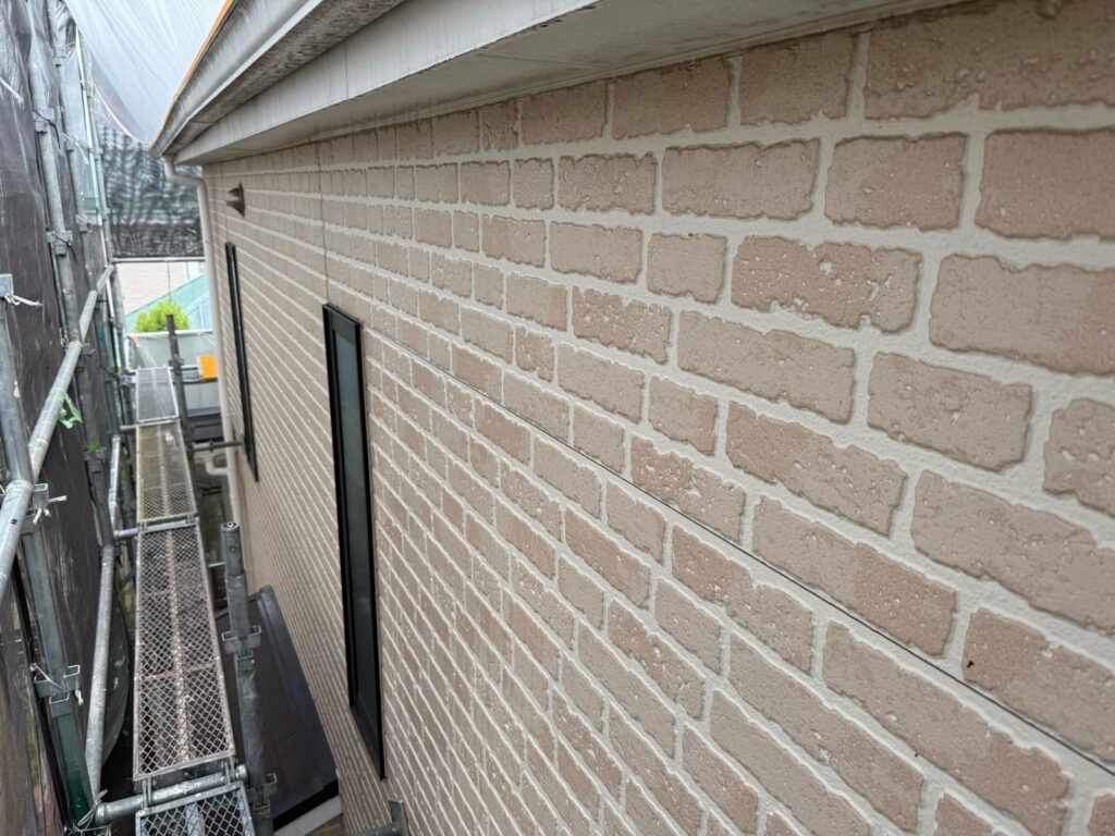 外壁　洗浄液塗布