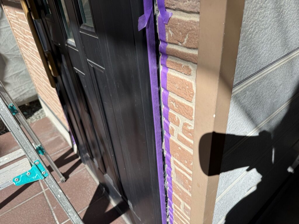 外壁　シールプライマー完了