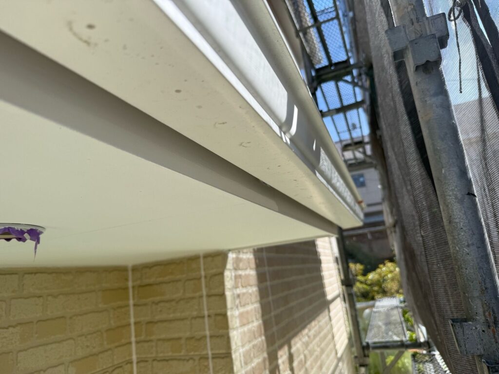 付帯部　塗装前　雨樋