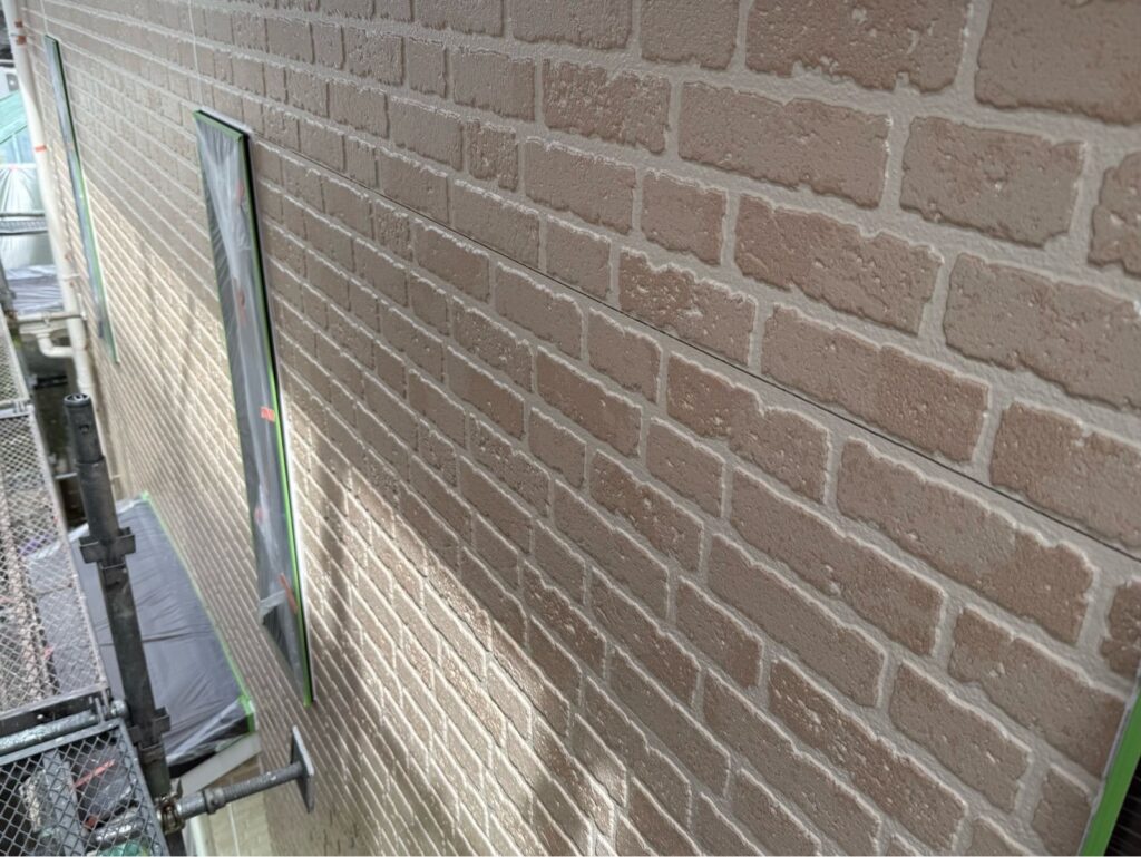 外壁　下塗り前