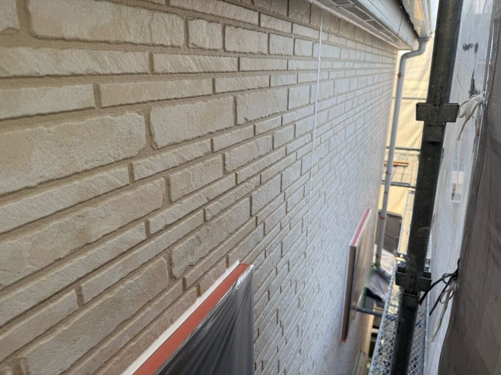 外壁　下塗り前