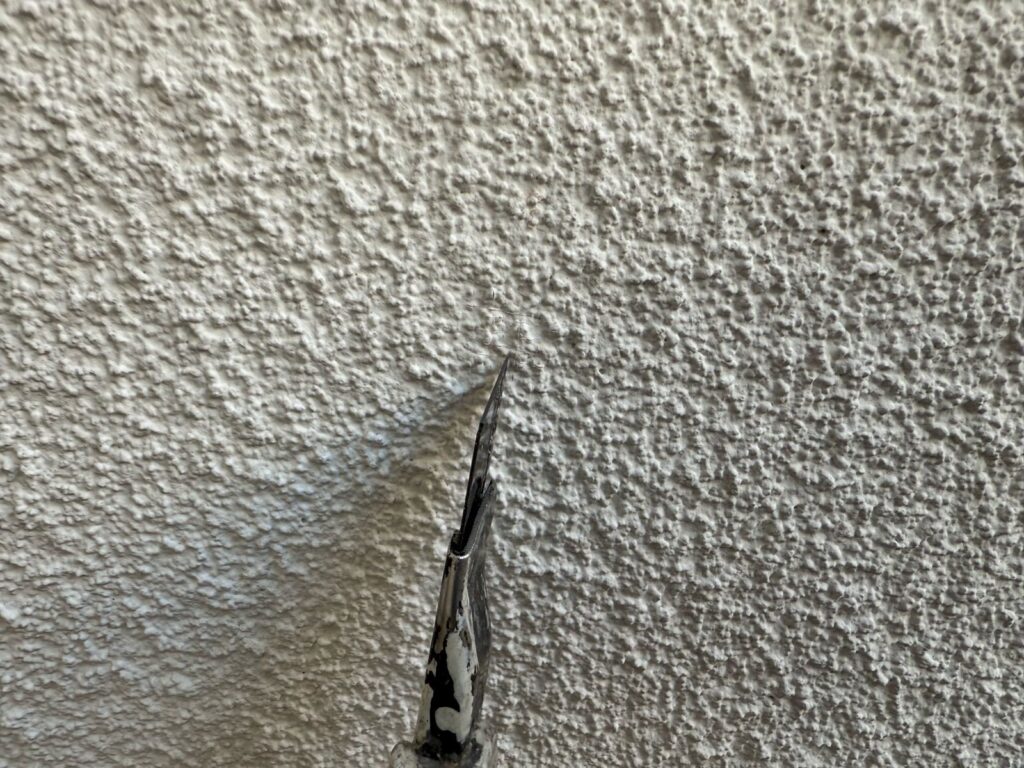 パッチテスト　カッター切込み