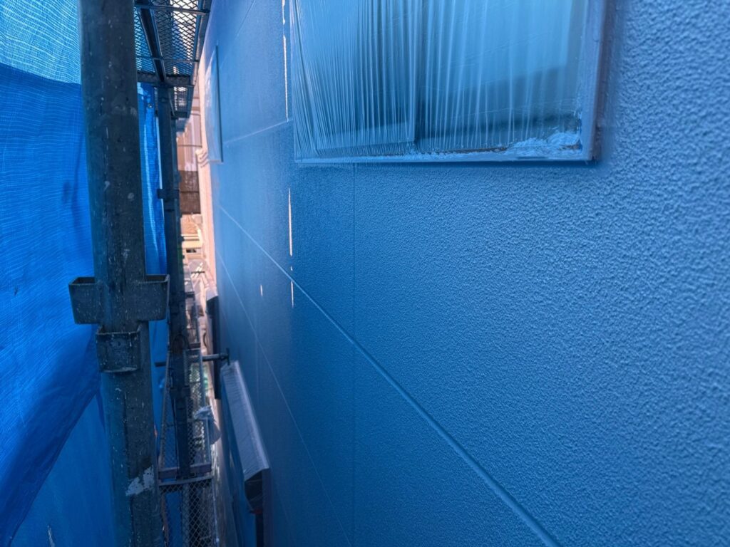 外壁 上塗り完了