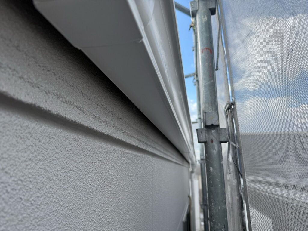 付帯部 塗装完了