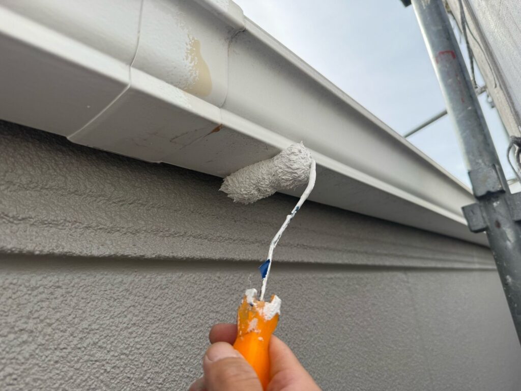 付帯部塗装 手元