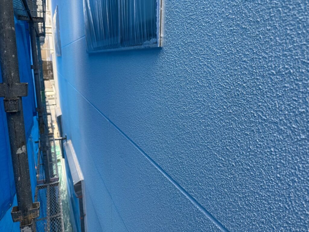 外壁 下塗り完了