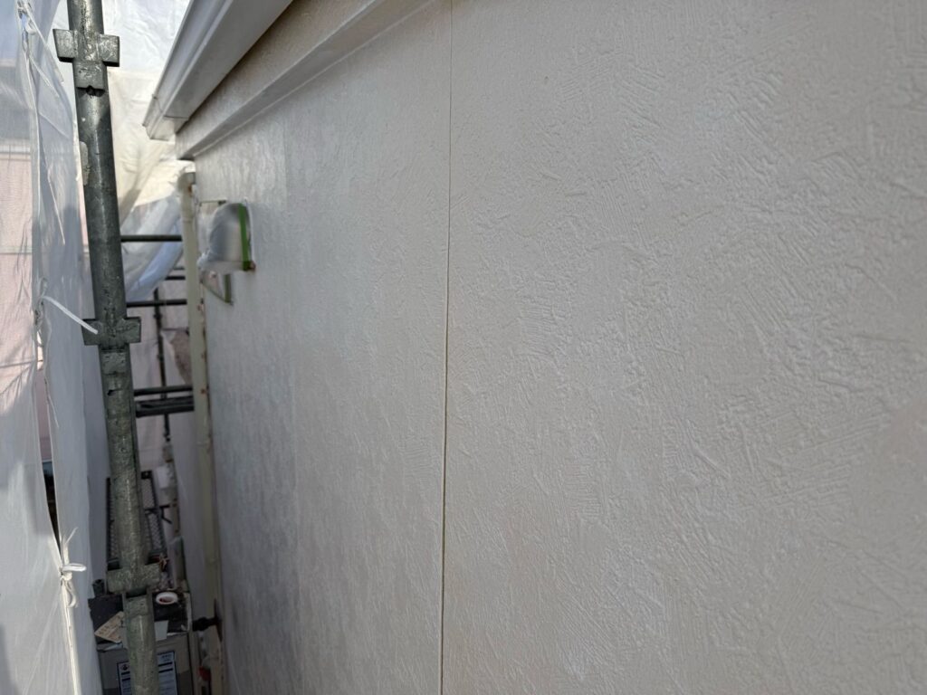 外壁　下塗り完了