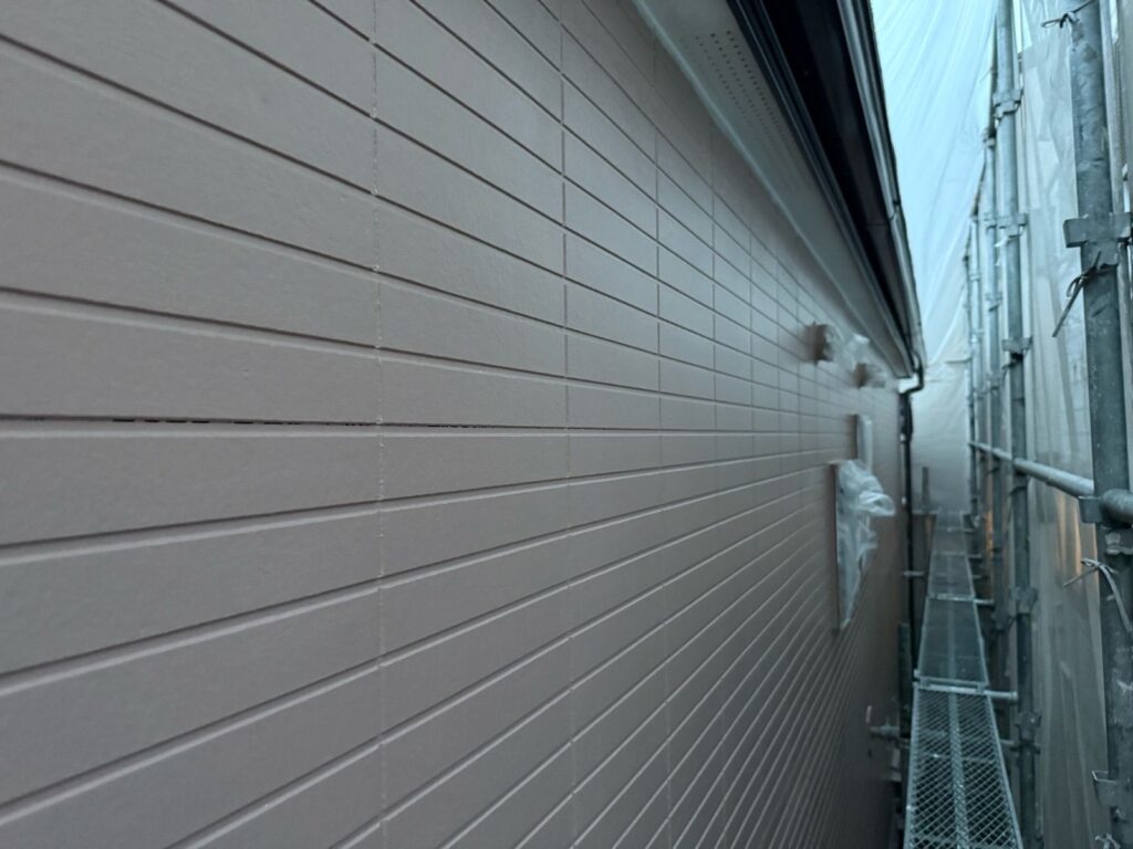 外壁 中塗り完了