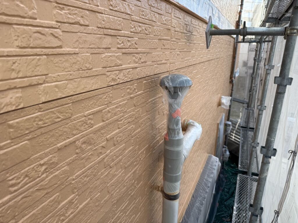 外壁 中塗り完了