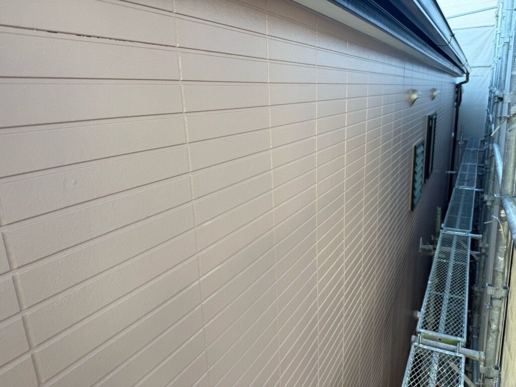 外壁 上塗り完了