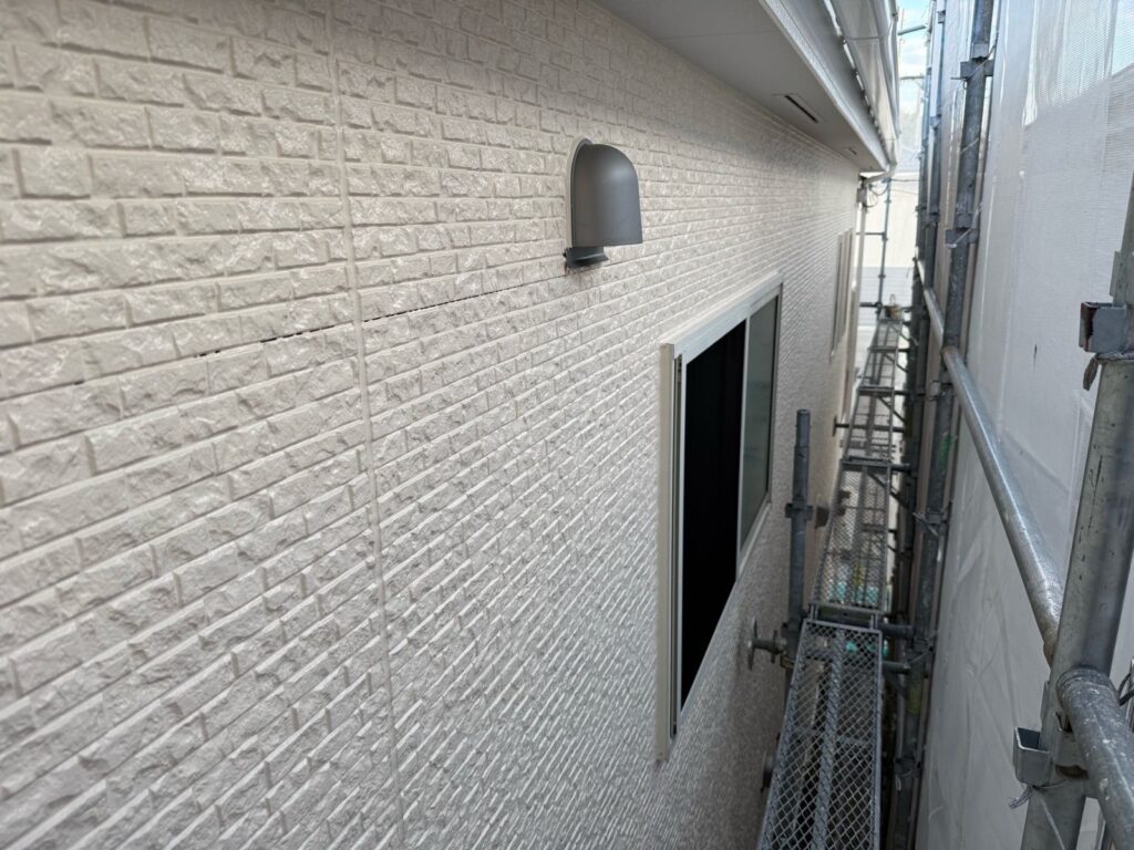 外壁　上塗り完了