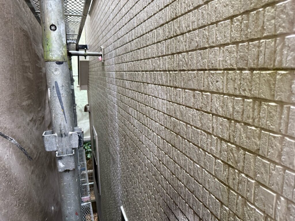 外壁 洗浄液塗布