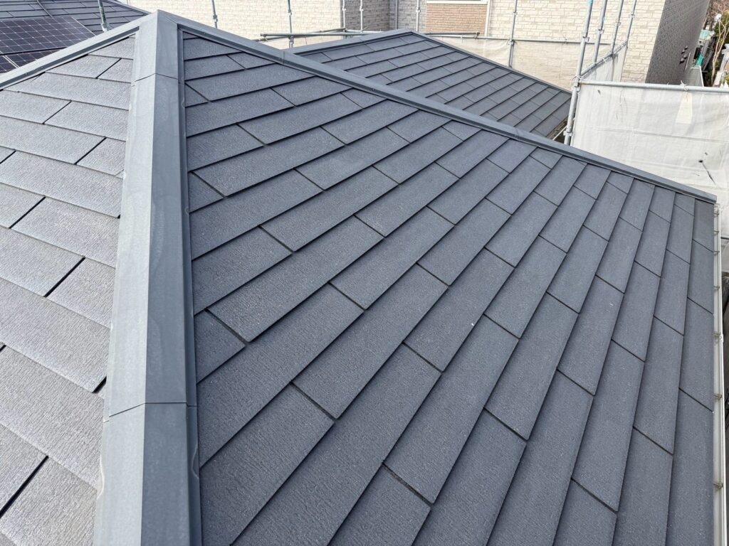 屋根　下塗り前