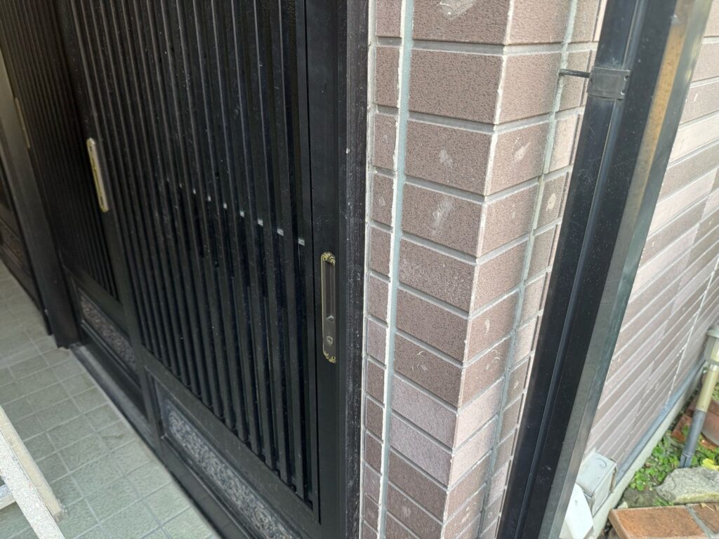 外壁 シール施工前
