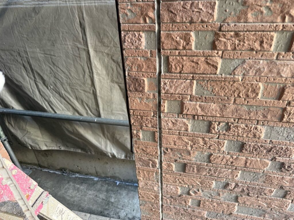 外壁 シール施工前