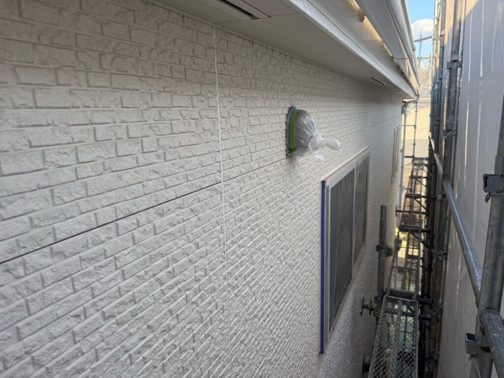 外壁　下塗り前