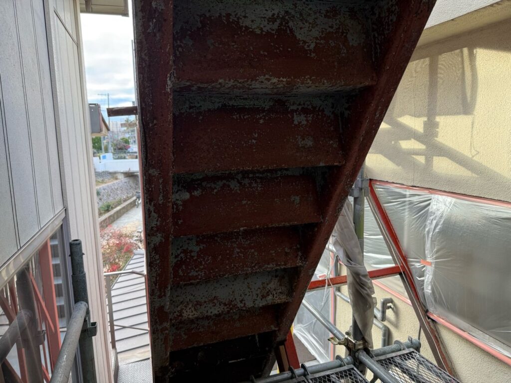 鉄部　下塗り前