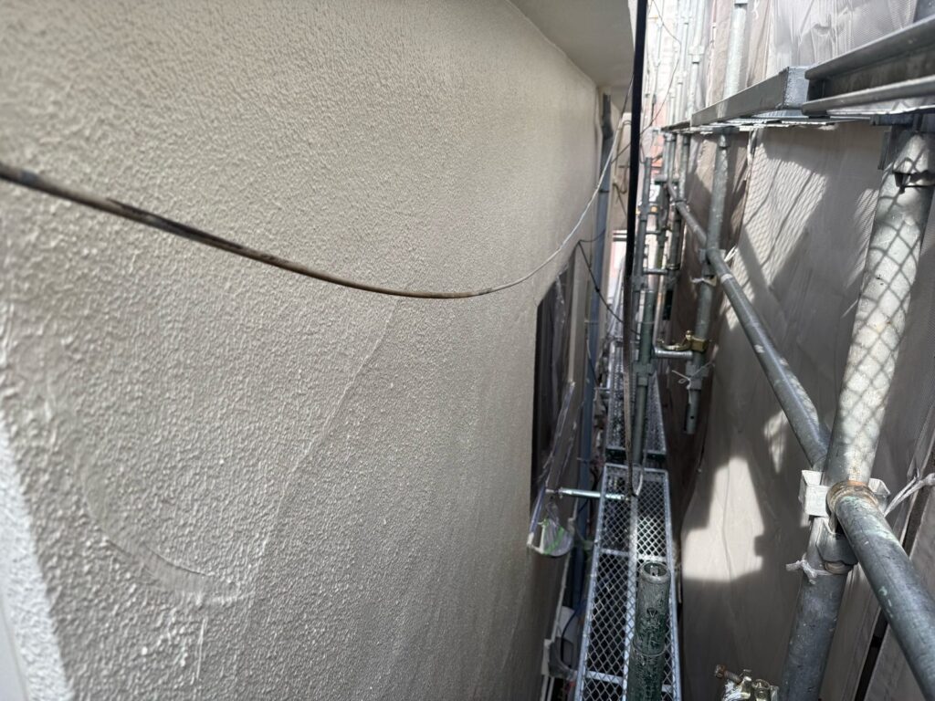 外壁　上塗り完了