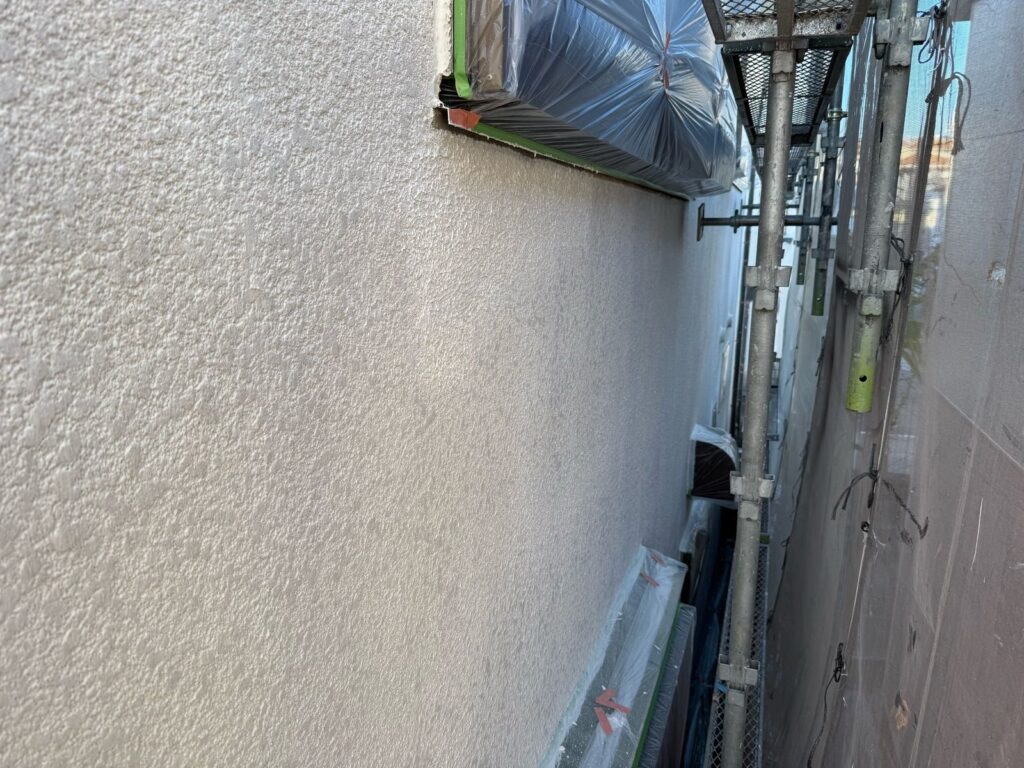 外壁 下塗り完了
